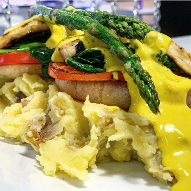 V'Eggs Florentine.