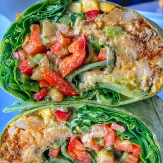 Crab Cake Wrap